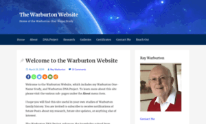 Warburton.one-name.net thumbnail