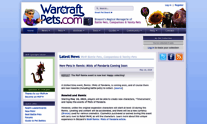 Warcraftpets.com thumbnail