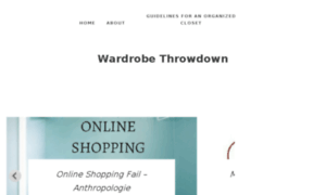 Wardrobethrowdown.com thumbnail