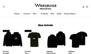 Wardruna.aisamerch.com thumbnail