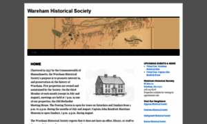 Warehamhistoricalsociety.com thumbnail