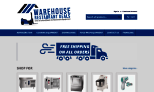 Warehouserestaurantdeals.com thumbnail