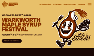 Warkworthmaplesyrupfestival.ca thumbnail