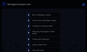 Warlegend-project.com thumbnail