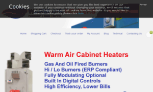 Warmairheaters.com thumbnail