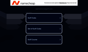 Warmemorialgolf.com thumbnail