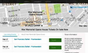 Warmemorialoperahouse.ticketoffices.com thumbnail