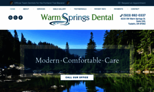 Warmspringsdental.com thumbnail