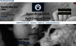 Warnerwestpetclinic.com thumbnail