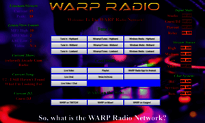 Warp-radio.tv thumbnail