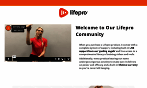 Warranty.lifeprofitness.com thumbnail