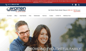 Warrenfamilydental.com thumbnail