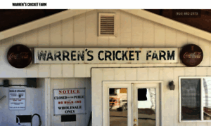 Warrenscricketfarm.com thumbnail