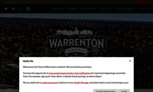 Warrentonva.gov thumbnail