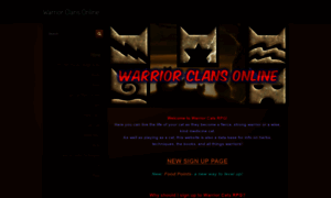 Warriorclansonline.weebly.com thumbnail