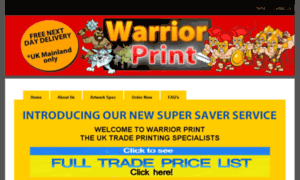 Warriorprint.co.uk thumbnail