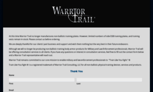 Warriortrail.com thumbnail