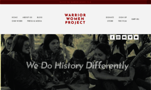 Warriorwomen.org thumbnail