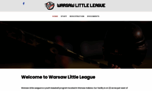 Warsawlittleleague.com thumbnail