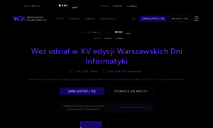 Warszawskiedniinformatyki.pl thumbnail