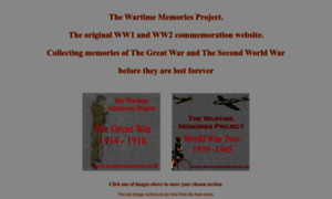 Wartimememoriesproject.com thumbnail