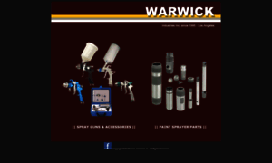 Warwick-sprayguns.com thumbnail