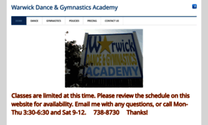 Warwickdancegym.com thumbnail