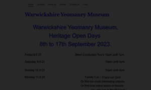 Warwickshire-yeomanry-museum.co.uk thumbnail