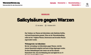 Warzenentfernen.org thumbnail