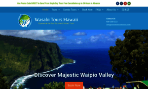 Wasabitourshawaii.com thumbnail