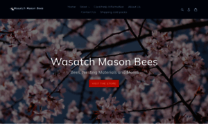 Wasatchmasonbees.com thumbnail