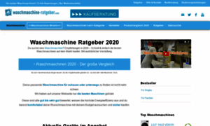 Waschmaschine-ratgeber.com thumbnail