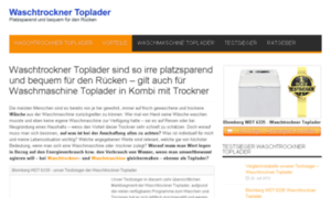 Waschtrockner-toplader.com thumbnail