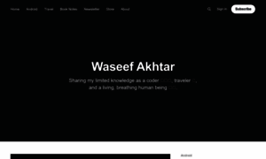 Waseefakhtar.com thumbnail