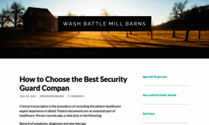 Washbattlemillbarns.co.uk thumbnail