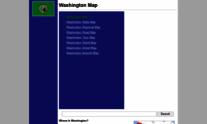 Washington-map.org thumbnail