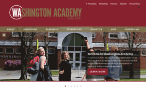 Washingtonacademy.org thumbnail