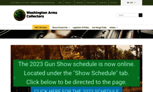 Washingtonarmscollectors.org thumbnail