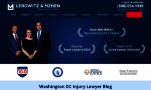 Washingtondcinjurylawyerblog.com thumbnail