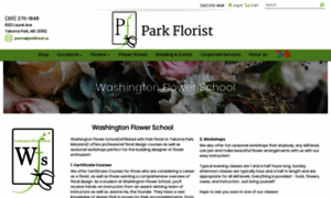 Washingtonflowerschool.com thumbnail