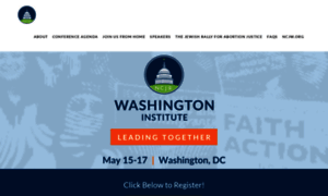Washingtoninstitute.ncjw.org thumbnail