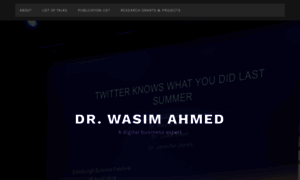Wasimahmed.org thumbnail