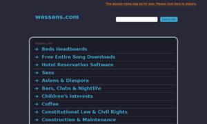 Wassans.com thumbnail