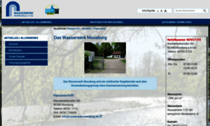 Wasserwerk-moosburg.de thumbnail