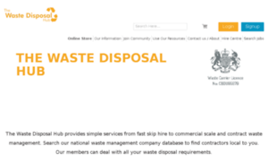 Wastedisposalhub.com thumbnail