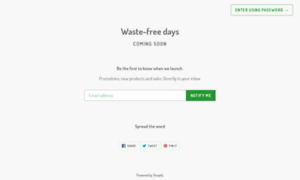 Wastefreedays.com thumbnail