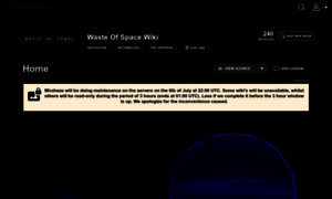 Wasteofspace.miraheze.org thumbnail