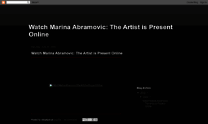 Watch-marina-abramovic-online.blogspot.gr thumbnail
