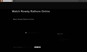 Watch-rowdy-rathore-online.blogspot.fr thumbnail