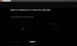Watch-wreck-it-ralph-online.blogspot.com.ar thumbnail